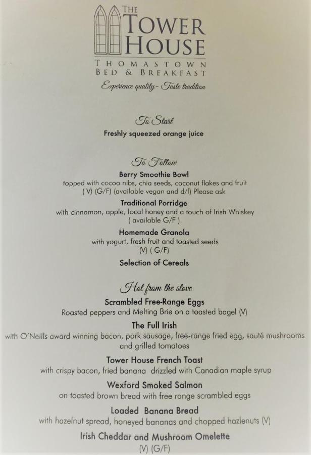 Couette-café The Tower House Thomastown (Kilkenny)